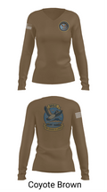 MSCLANT 20118789 Women's Long Sleeve V-neck Shirt - 16