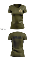 Allendale County Sheriff’s Office Women's Short Sleeve V-neck Shirt - 11