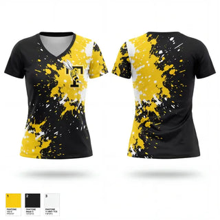 Womens Short Sleeve Vneck Shirt, The Tatnall School Baseball, Baseball, Teamtime, Team time, sublimation, custom sports apparel, team uniforms, spirit wear, spiritwear, sports uniforms, custom shirts, team store, custom team store, fundraiser sports, apparel fundraiser