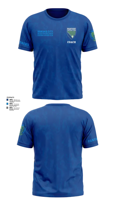 Kansas City Missouri Police Athletic League Panthers (Soccer) 2790826 Short Sleeve Performance Shirt - 7