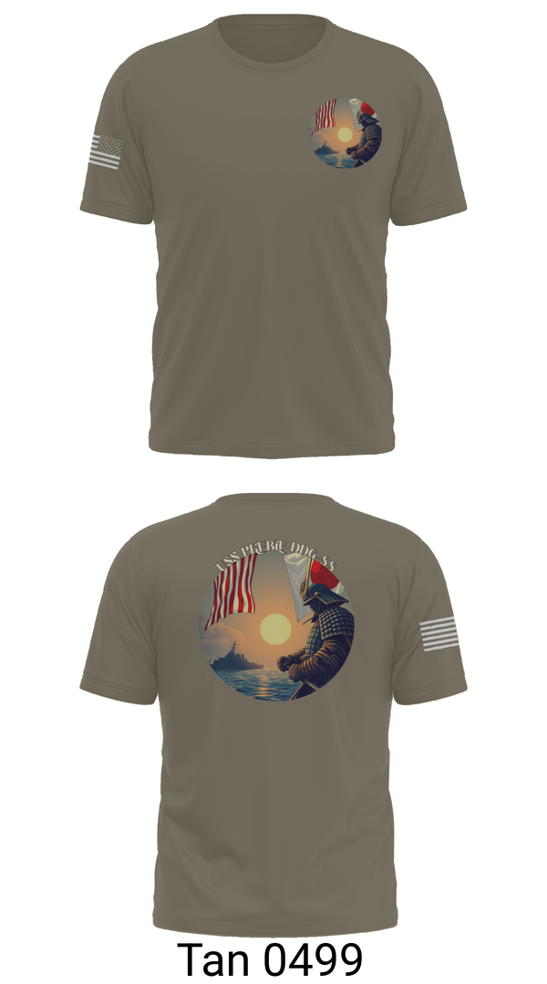 Short Sleeve Performance Shirt, Uss Preble DDG 88, , Teamtime, Team time, sublimation, custom sports apparel, team uniforms, spirit wear, spiritwear, sports uniforms, custom shirts, team store, custom team store, fundraiser sports, apparel fundraiser