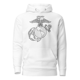 Unisex Hoodie - 1 - White