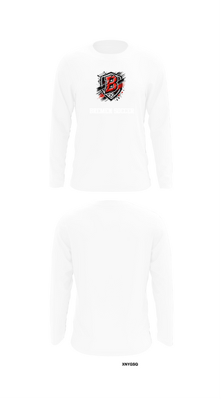Long Sleeve Performance Shirt, Bremen Soccer, Men's Soccer, Teamtime, Team time, sublimation, custom sports apparel, team uniforms, spirit wear, spiritwear, sports uniforms, custom shirts, team store, custom team store, fundraiser sports, apparel fundraiser