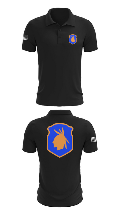 98th training div 48572159 Short Sleeve Performance Polo - 27