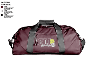 Duffle Bag, Elko Little League, Baseball, Teamtime, Team time, sublimation, custom sports apparel, team uniforms, spirit wear, spiritwear, sports uniforms, custom shirts, team store, custom team store, fundraiser sports, apparel fundraiser