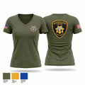 SU14 Women's Short Sleeve V-neck Shirt - 1