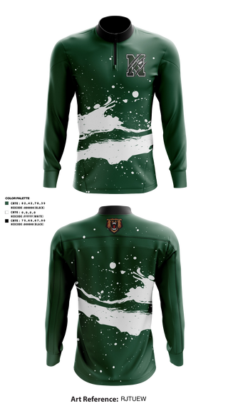 Quarter Zip Jacket, Norwalk Bears, , Teamtime, Team time, sublimation, custom sports apparel, team uniforms, spirit wear, spiritwear, sports uniforms, custom shirts, team store, custom team store, fundraiser sports, apparel fundraiser