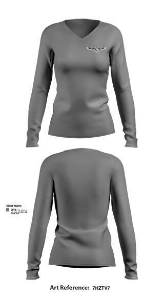 Womens Long Sleeve Vneck Shirt, Westerville Central Swimming & Diving, Swimming, Teamtime, Team time, sublimation, custom sports apparel, team uniforms, spirit wear, spiritwear, sports uniforms, custom shirts, team store, custom team store, fundraiser sports, apparel fundraiser