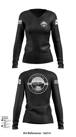 Womens Long Sleeve Vneck Shirt, Las Vegas, , Teamtime, Team time, sublimation, custom sports apparel, team uniforms, spirit wear, spiritwear, sports uniforms, custom shirts, team store, custom team store, fundraiser sports, apparel fundraiser