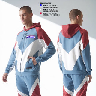 Zip Hoodie, Merrill Girls Swim Team, Swimming, Teamtime, Team time, sublimation, custom sports apparel, team uniforms, spirit wear, spiritwear, sports uniforms, custom shirts, team store, custom team store, fundraiser sports, apparel fundraiser