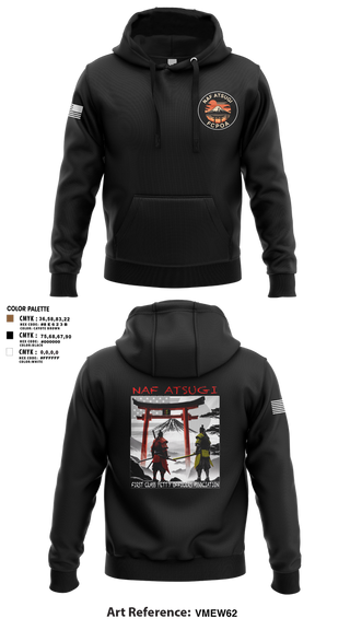 Hoodie, NAF ATSUGI FCPOA, Navy, Teamtime, Team time, sublimation, custom sports apparel, team uniforms, spirit wear, spiritwear, sports uniforms, custom shirts, team store, custom team store, fundraiser sports, apparel fundraiser