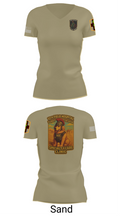 SCC 10th Field Hospital 86139824 Women's Short Sleeve V-neck Shirt - 88