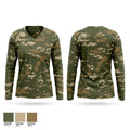Nursing Women's Long Sleeve V-neck Shirt - 1
