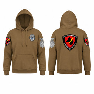 Hoodie, Andersen K9, Air Force, Teamtime, Team time, sublimation, custom sports apparel, team uniforms, spirit wear, spiritwear, sports uniforms, custom shirts, team store, custom team store, fundraiser sports, apparel fundraiser