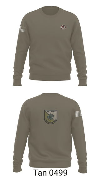 Crew Neck Sweatshirt, 887 esfs, Air Force, Teamtime, Team time, sublimation, custom sports apparel, team uniforms, spirit wear, spiritwear, sports uniforms, custom shirts, team store, custom team store, fundraiser sports, apparel fundraiser