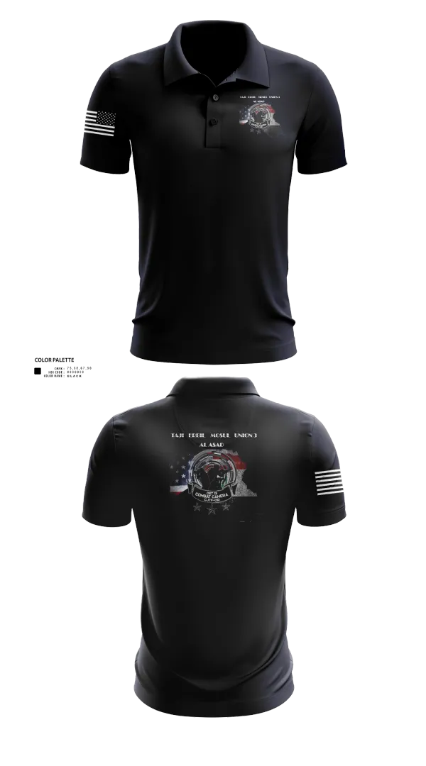 Short Sleeve Performance Polo, 982nd Combat Camera Co., , Teamtime, Team time, sublimation, custom sports apparel, team uniforms, spirit wear, spiritwear, sports uniforms, custom shirts, team store, custom team store, fundraiser sports, apparel fundraiser