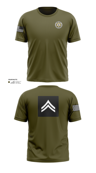 Old School Cotton Feel Shirt, Wayne County Sheriff’s Department, Police, Teamtime, Team time, sublimation, custom sports apparel, team uniforms, spirit wear, spiritwear, sports uniforms, custom shirts, team store, custom team store, fundraiser sports, apparel fundraiser