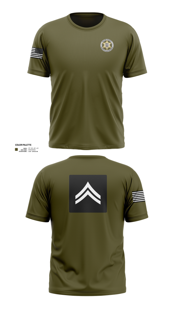 Old School Cotton Feel Shirt, Wayne County Sheriff’s Department, Police, Teamtime, Team time, sublimation, custom sports apparel, team uniforms, spirit wear, spiritwear, sports uniforms, custom shirts, team store, custom team store, fundraiser sports, apparel fundraiser