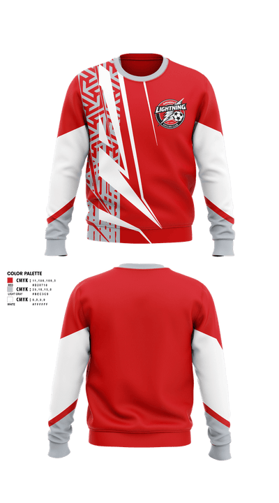 Amherst Lightning 96492071 Crew Neck Sweatshirt - 5