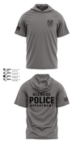 GLENCOE POLICE INVESTIGATIONS 29987139 Short Sleeve Performance Shirt with hood - 4