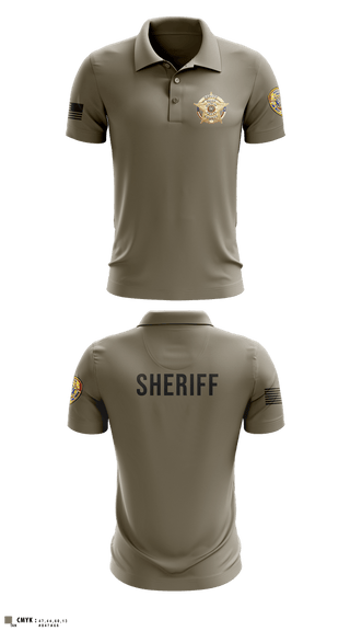 Short Sleeve Performance Polo, Pecos County Sheriff’s Office, Police, Teamtime, Team time, sublimation, custom sports apparel, team uniforms, spirit wear, spiritwear, sports uniforms, custom shirts, team store, custom team store, fundraiser sports, apparel fundraiser