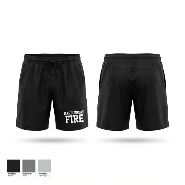Athletic Shorts With Pockets, Marblehead Fire, Fire Department, Teamtime, Team time, sublimation, custom sports apparel, team uniforms, spirit wear, spiritwear, sports uniforms, custom shirts, team store, custom team store, fundraiser sports, apparel fundraiser