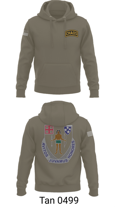 Chaos Company, 1-182 Infantry 69873429 Hoodie - 78