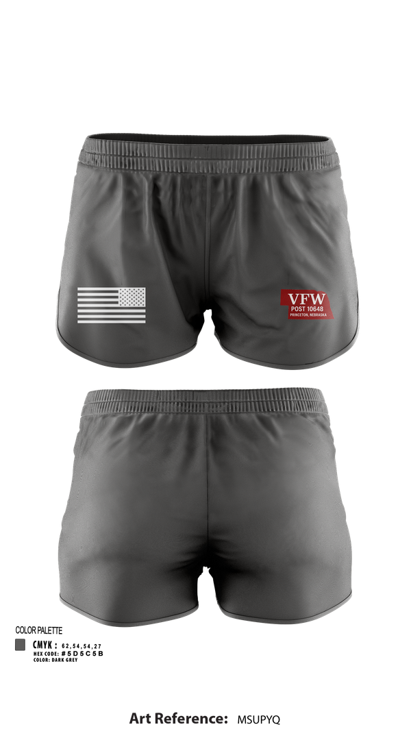Ranger Panties, VFW Post 10648, , Teamtime, Team time, sublimation, custom sports apparel, team uniforms, spirit wear, spiritwear, sports uniforms, custom shirts, team store, custom team store, fundraiser sports, apparel fundraiser
