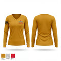 Theodore Mahoney Dirkhising Emergency Medical Services 3296810 Women's Long Sleeve V-neck Shirt - 1