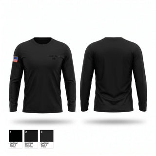 Long Sleeve Performance Shirt, North Bend PD, Police, Teamtime, Team time, sublimation, custom sports apparel, team uniforms, spirit wear, spiritwear, sports uniforms, custom shirts, team store, custom team store, fundraiser sports, apparel fundraiser