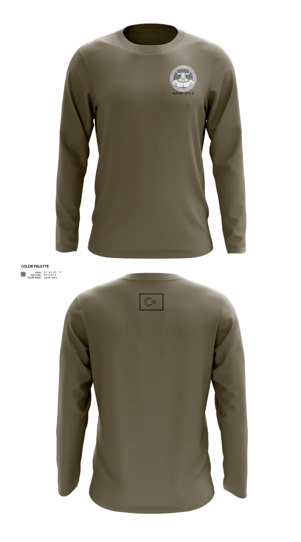 Long Sleeve Performance Shirt, 173RD SECFOR OAS IX, Army, Teamtime, Team time, sublimation, custom sports apparel, team uniforms, spirit wear, spiritwear, sports uniforms, custom shirts, team store, custom team store, fundraiser sports, apparel fundraiser