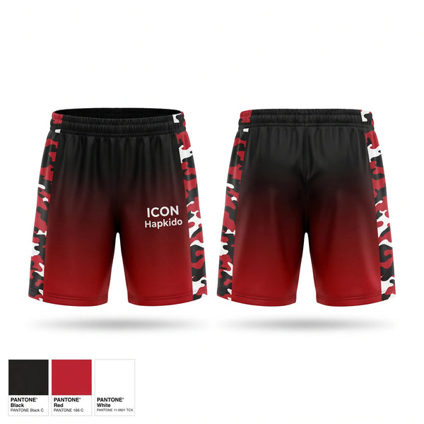 Womens Shorts, ICON Hapkido, , Teamtime, Team time, sublimation, custom sports apparel, team uniforms, spirit wear, spiritwear, sports uniforms, custom shirts, team store, custom team store, fundraiser sports, apparel fundraiser