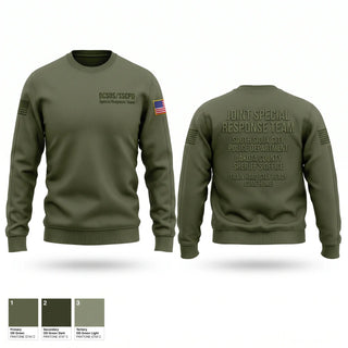 Crew Neck Sweatshirt, DCSO/SSCPD SRT, Police, Teamtime, Team time, sublimation, custom sports apparel, team uniforms, spirit wear, spiritwear, sports uniforms, custom shirts, team store, custom team store, fundraiser sports, apparel fundraiser