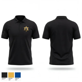 Short Sleeve Performance Polo, Upshur County Sheriff’s Office, Police, Teamtime, Team time, sublimation, custom sports apparel, team uniforms, spirit wear, spiritwear, sports uniforms, custom shirts, team store, custom team store, fundraiser sports, apparel fundraiser