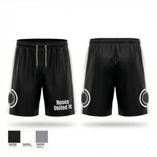 Mens Soccer Shorts, Roses United fc, Men's Soccer, Teamtime, Team time, sublimation, custom sports apparel, team uniforms, spirit wear, spiritwear, sports uniforms, custom shirts, team store, custom team store, fundraiser sports, apparel fundraiser