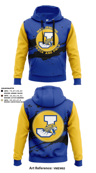 Mae Jemison Track and Field 20824124 Hoodie - 1