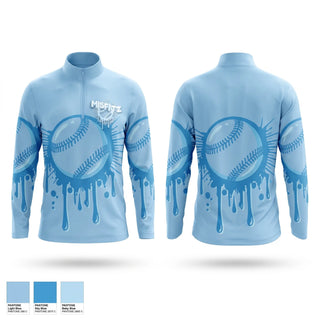 Quarter Zip Jacket, MISFITZ, Softball, Teamtime, Team time, sublimation, custom sports apparel, team uniforms, spirit wear, spiritwear, sports uniforms, custom shirts, team store, custom team store, fundraiser sports, apparel fundraiser