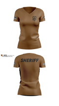 Cassia County Sheriff’s Office Women's Short Sleeve V-neck Shirt - 10