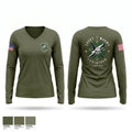 Lucky WPNS Women's Long Sleeve V-neck Shirt - 1