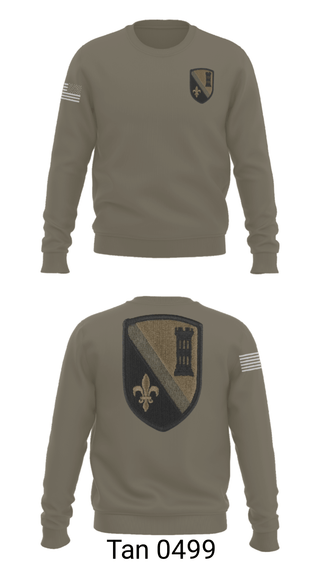 Crew Neck Sweatshirt, 844th ECC, National Guard, Teamtime, Team time, sublimation, custom sports apparel, team uniforms, spirit wear, spiritwear, sports uniforms, custom shirts, team store, custom team store, fundraiser sports, apparel fundraiser