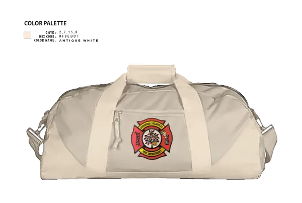 Duffle Bag, Cherrydale Volunteer Fire Department, , Teamtime, Team time, sublimation, custom sports apparel, team uniforms, spirit wear, spiritwear, sports uniforms, custom shirts, team store, custom team store, fundraiser sports, apparel fundraiser
