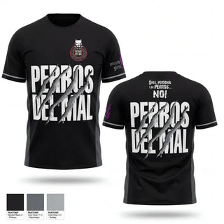 Old School Cotton Feel Shirt, PERROS DEL MAL FC, Men's Soccer, Teamtime, Team time, sublimation, custom sports apparel, team uniforms, spirit wear, spiritwear, sports uniforms, custom shirts, team store, custom team store, fundraiser sports, apparel fundraiser