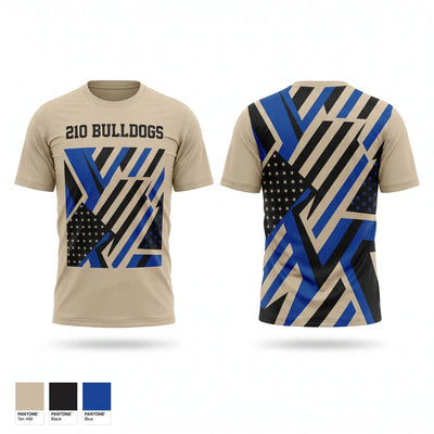 210 Bulldogs Short Sleeve Performance Shirt - 2
