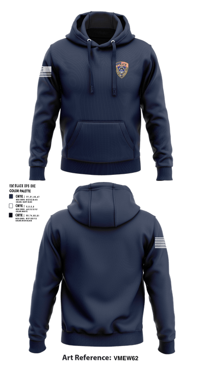 Joliet Police K-9 Unit 79217416 Hoodie - 16
