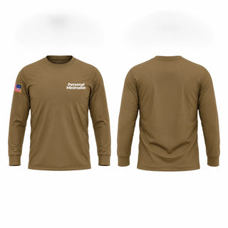 Long Sleeve Performance Shirt, Personal Minimalist, Army, Teamtime, Team time, sublimation, custom sports apparel, team uniforms, spirit wear, spiritwear, sports uniforms, custom shirts, team store, custom team store, fundraiser sports, apparel fundraiser