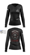 Carnage 79980273 Women's Long Sleeve V-neck Shirt - 7