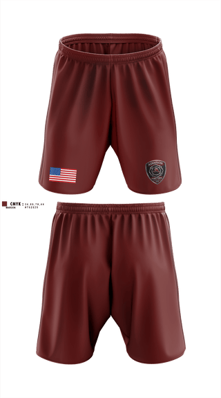 Athletic Shorts With Pockets, Addison volunteer, Fire Department, Teamtime, Team time, sublimation, custom sports apparel, team uniforms, spirit wear, spiritwear, sports uniforms, custom shirts, team store, custom team store, fundraiser sports, apparel fundraiser