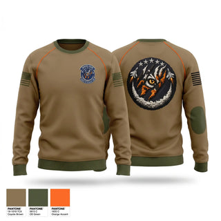 Crew Neck Sweatshirt, DET 006 Soaring Tigers, Air Force, Teamtime, Team time, sublimation, custom sports apparel, team uniforms, spirit wear, spiritwear, sports uniforms, custom shirts, team store, custom team store, fundraiser sports, apparel fundraiser