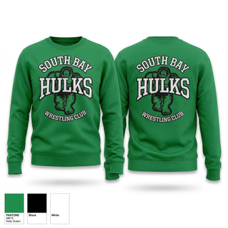 Crew Neck Sweatshirt, South bay Hulks, Wrestling, Teamtime, Team time, sublimation, custom sports apparel, team uniforms, spirit wear, spiritwear, sports uniforms, custom shirts, team store, custom team store, fundraiser sports, apparel fundraiser