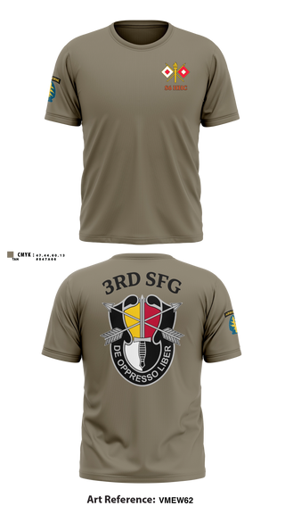 Short Sleeve Performance Shirt, S6 HHC 3SFG(A), Army, Teamtime, Team time, sublimation, custom sports apparel, team uniforms, spirit wear, spiritwear, sports uniforms, custom shirts, team store, custom team store, fundraiser sports, apparel fundraiser